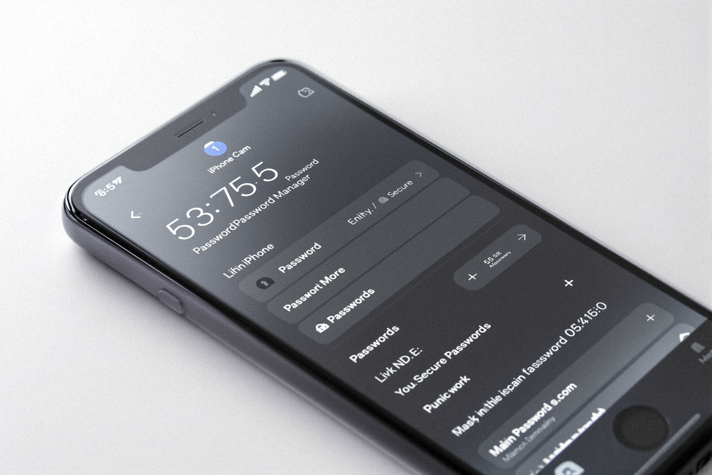 Secure Shield App Interface on iPhone
