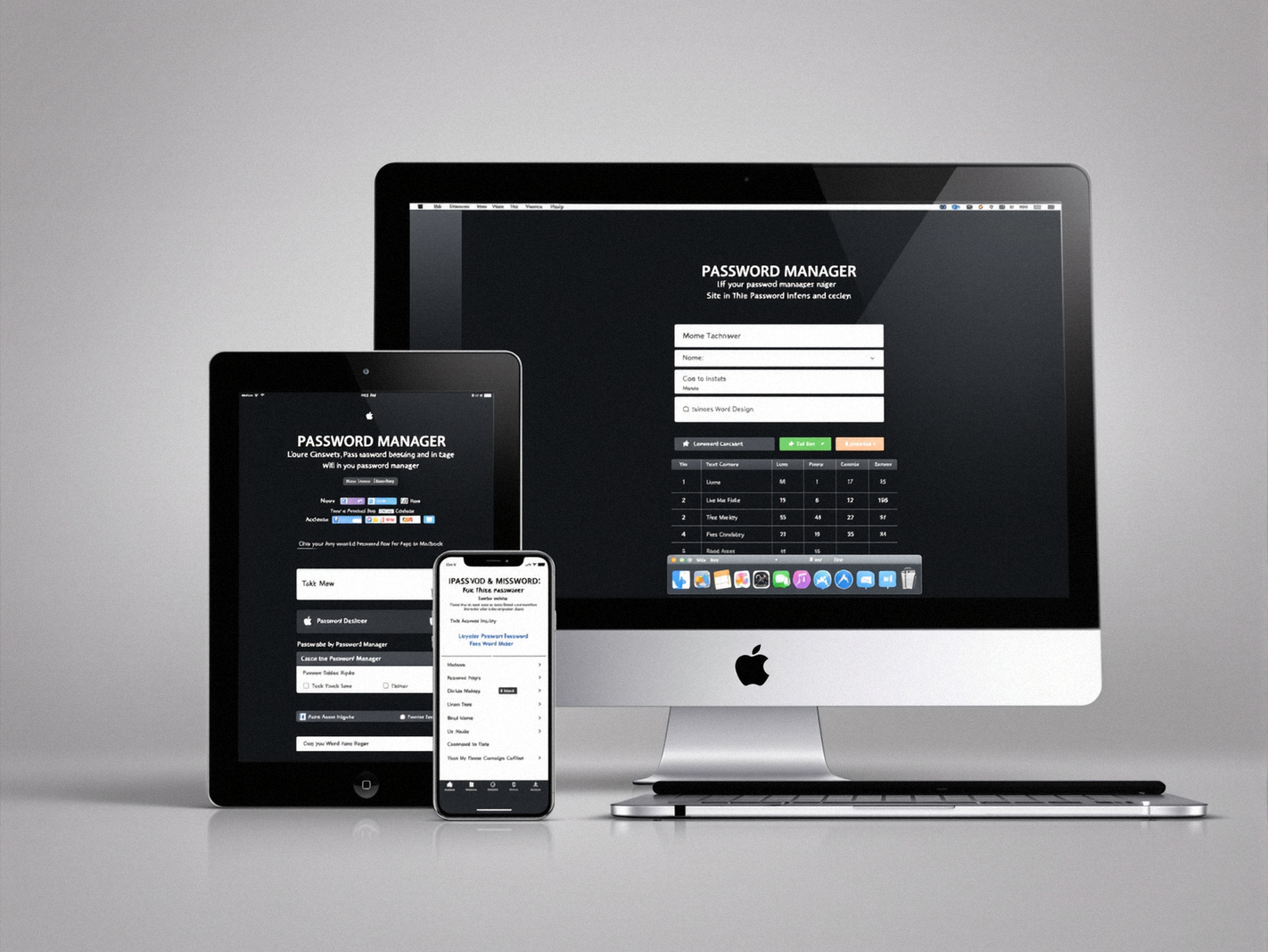 Secure Shield app interface on various Apple devices